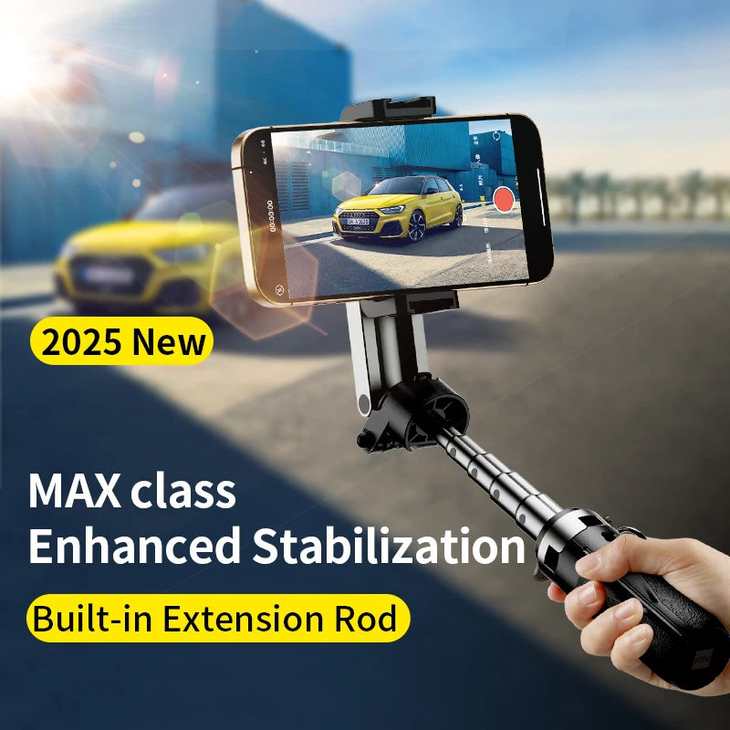 CrownQu P15 &ndash; Foldable Selfie Stick Tripod With Bluetooth Remote