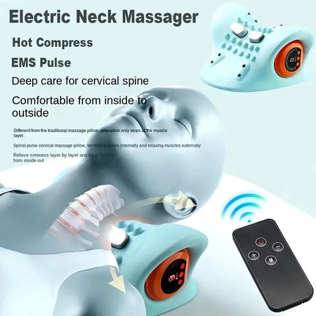 Electric Cervical Massager Neck Stretcher &ndash; Pain Relief