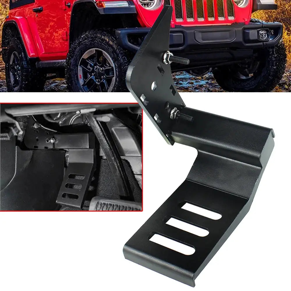 Left Driver Side Foot Rest Pedal for Jeep Wrangler JL JLU 2018-2024 by InterCyprus Trading Ltd