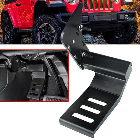 Left Driver Side Foot Rest Pedal for Jeep Wrangler JL JLU 2018-2024 by InterCyprus Trading Ltd