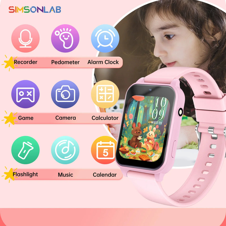Kids Smart Watch with Learning Games, Flashlight, Parent Child Interaction