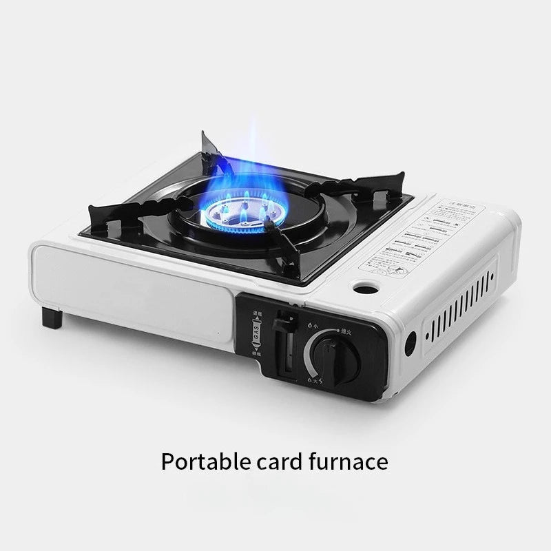 Portable Gas Stove &ndash; Versatile Outdoor Cooking Solution WHITE-c
