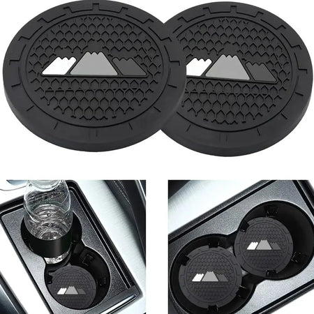 Silicone Cup Holder Coasters For Toyota Tacoma RAV4 2-Pack by InterCyprus Trading Ltd
