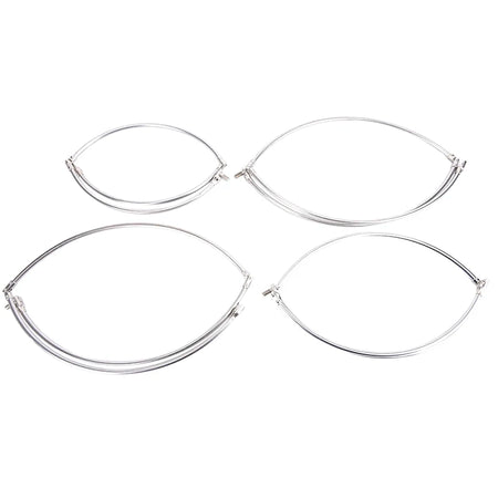 Gmarty Stainless Steel Folding Fishing Net Head - Compact and Durable