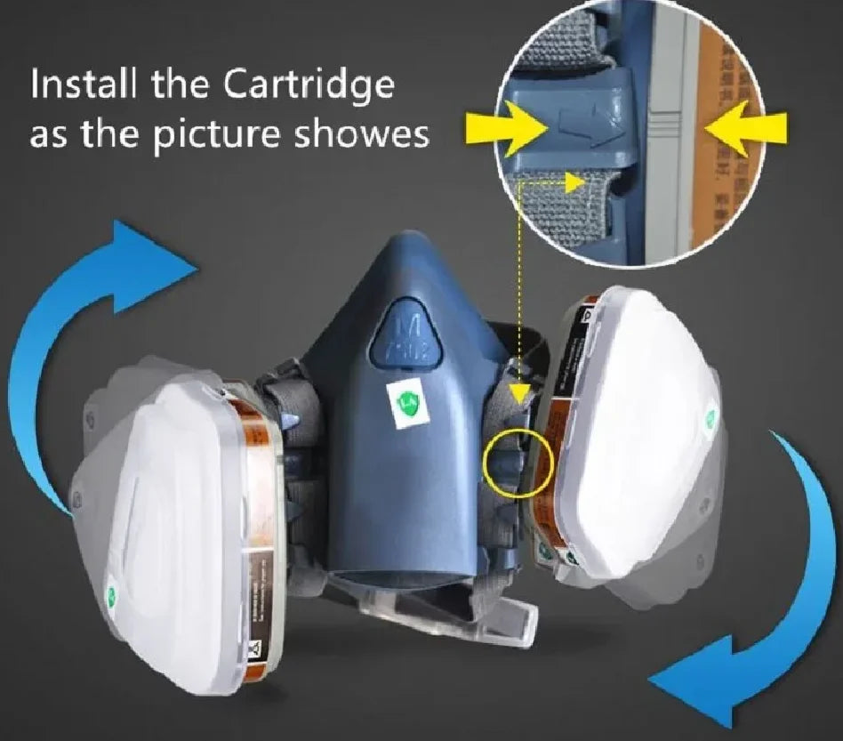 7502 Gas Mask &ndash; Maximum Protection Against Harmful Vapors