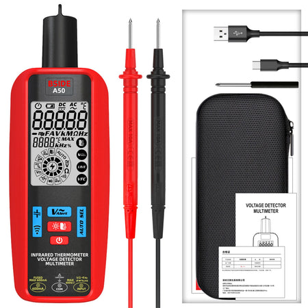 BSIDE A5 A5X Voltage Tester &ndash; Non Contact Voltage Detector A50 / CHINA