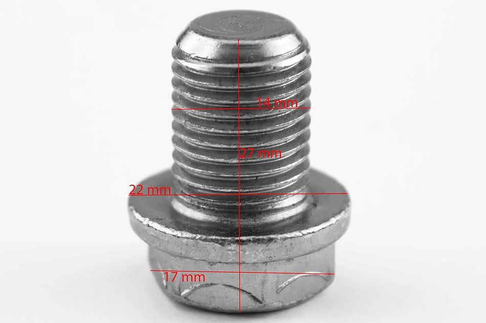 Engine Oil Drain Plug, Alloy Construction, for Ford Edge 2004-2017