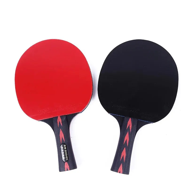 Set di 2 racchette da ping pong Huieson 6 stelle in carbonio