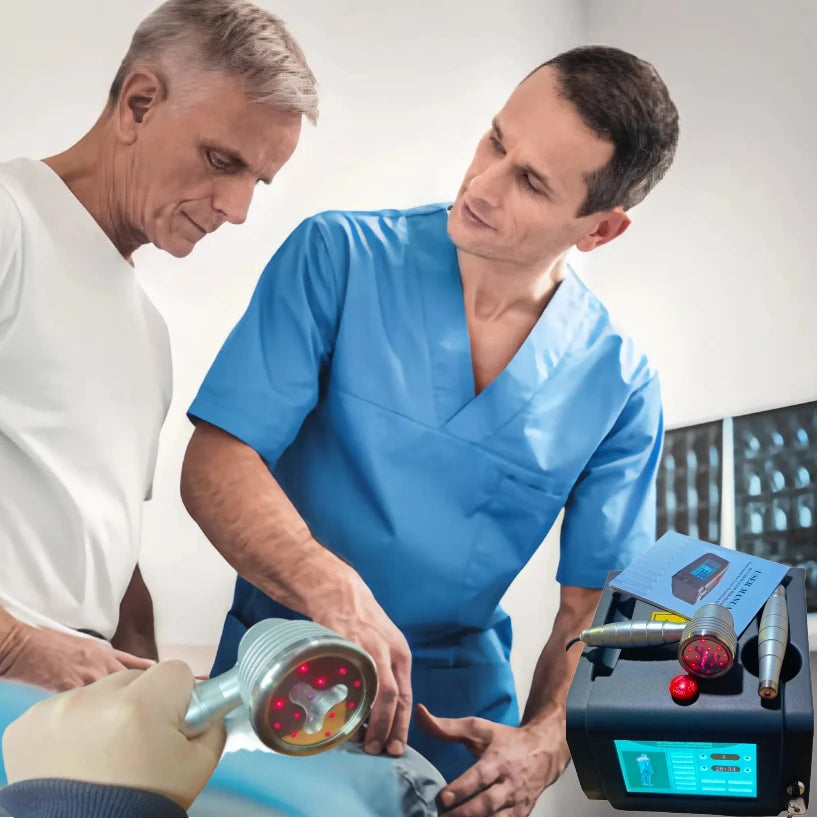 Zařízení pro terapii infračerveným laserem lékařské kvality na zmrzlý rameno