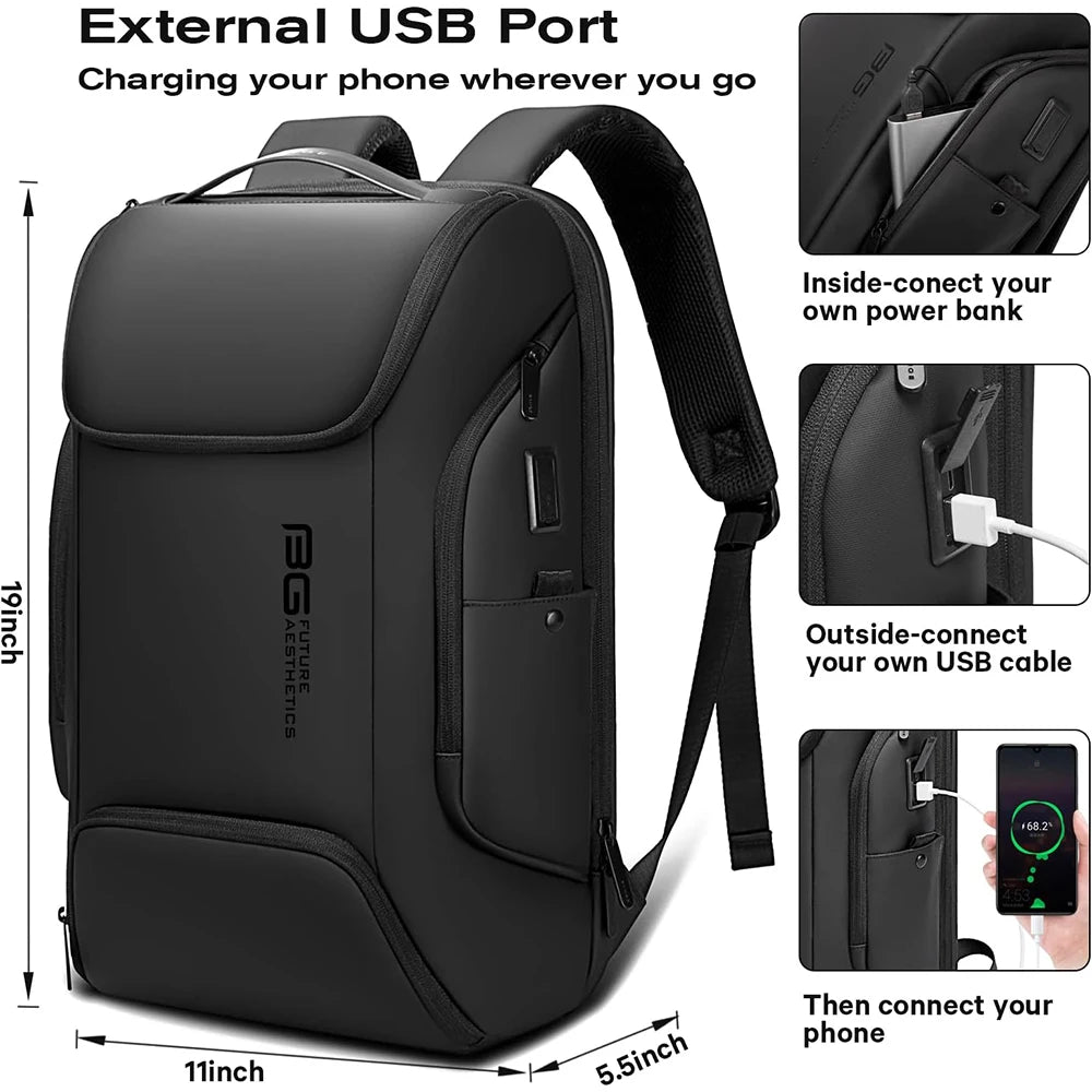 BANGE Business USB Charging Smart Backpacks &ndash; USB Charging