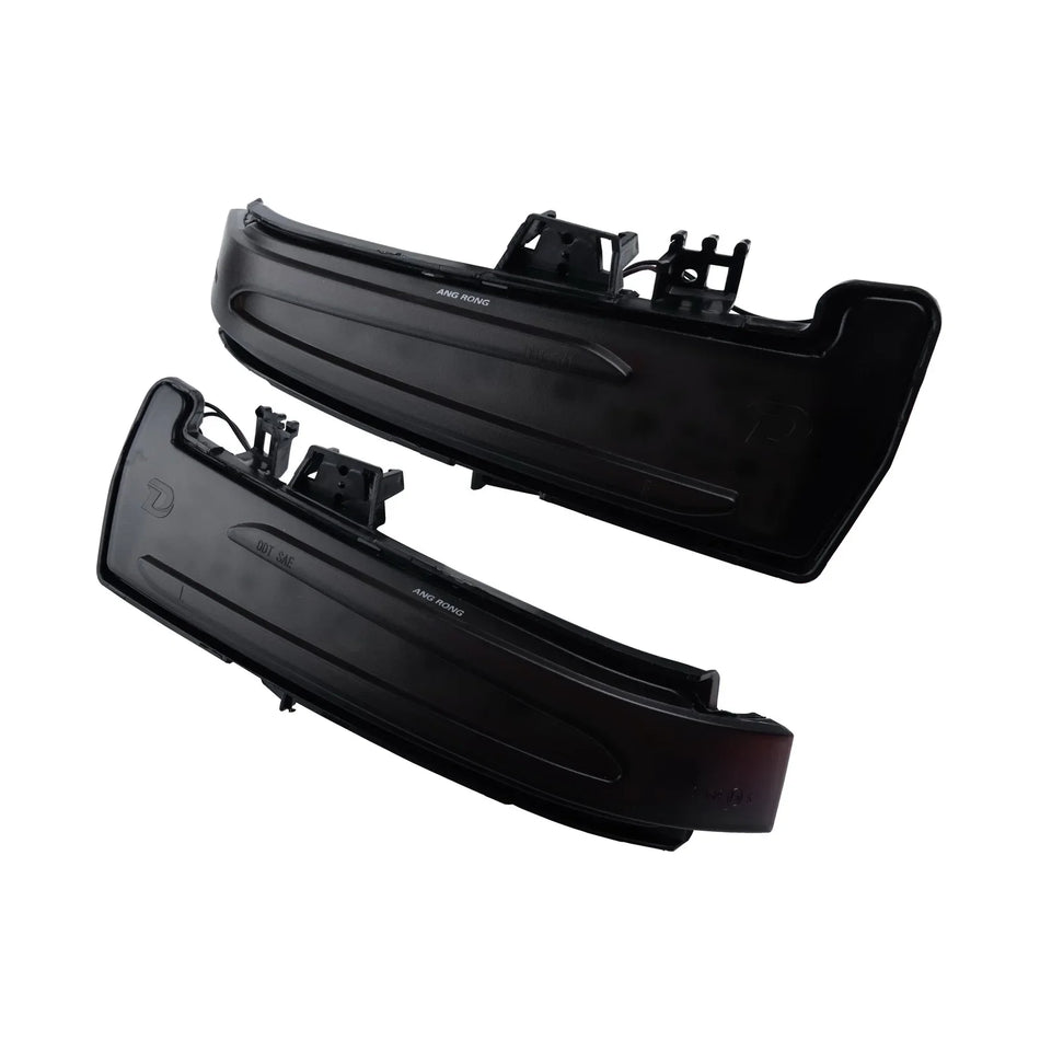 Side Mirror Turn Signals with Dynamic Amber LEDs for Mercedes-Benz C Class W204