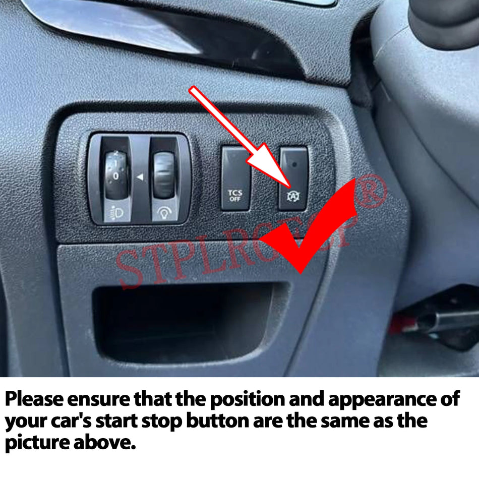 Módulo de control de parada y arranque automático con cable de desactivación para Renault Scenic III X95 2009-2016