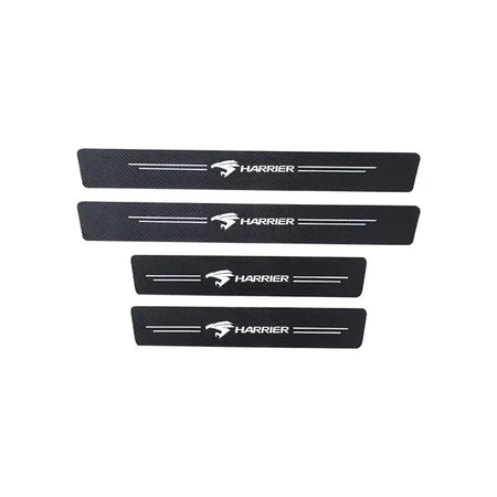 Carbon Fiber Door Sill Guard for Harrier Corolla Rav4 Noah 4pcs For HARRIER