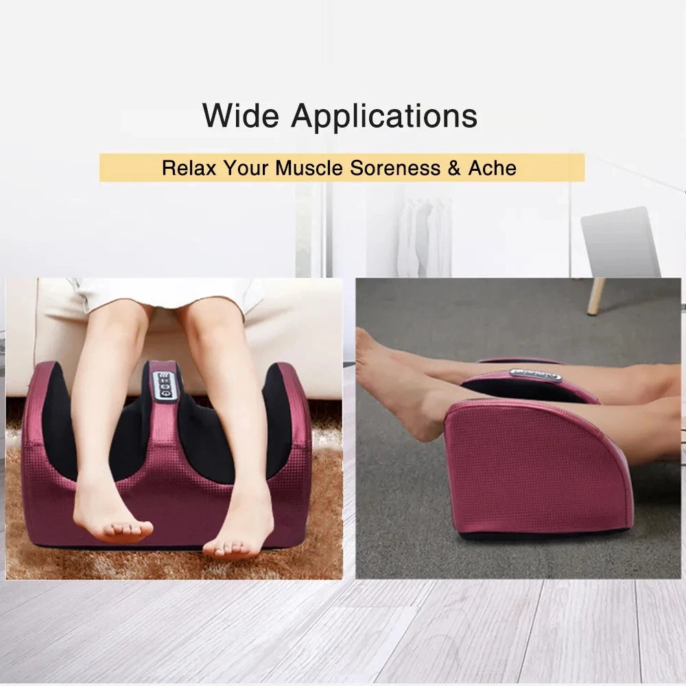 Electric Foot Massager Shiatsu - Deep Tissue Kneading Heat