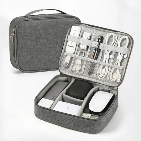 Portable USB Data Line Charger Storage Bag &ndash; Waterproof Bag