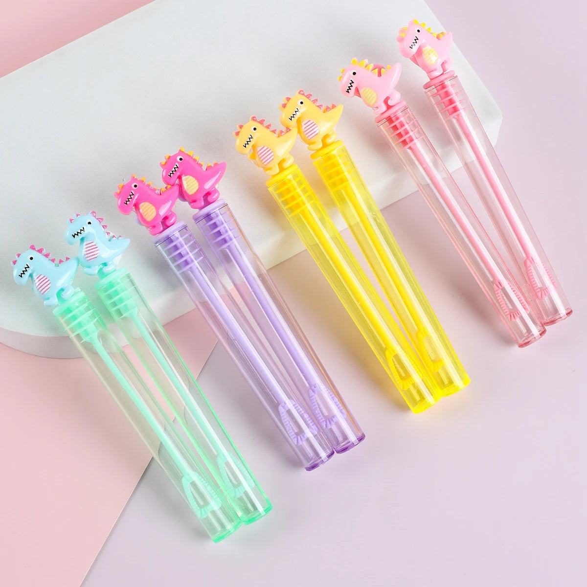 Dinosaur Bubble Tube Soap Bottle for Dinosaur-Themed Parties &amp; Events