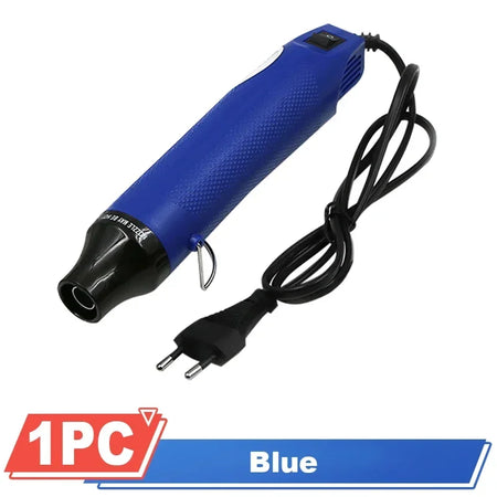 Hot Air Gun 220V - Soldering Temperature Up To 200C Blue