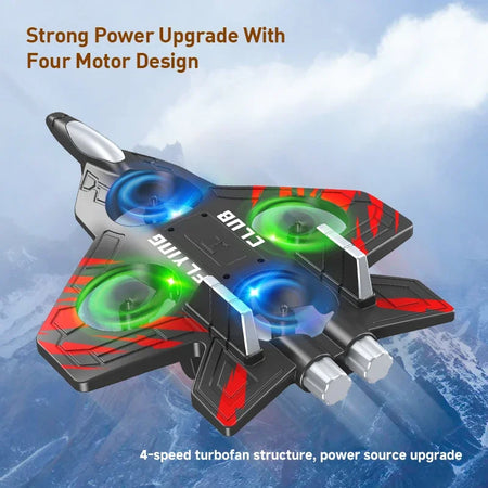 CZ01 RC Hobby Glider Jet Plane &ndash; LED Night Flight Lights