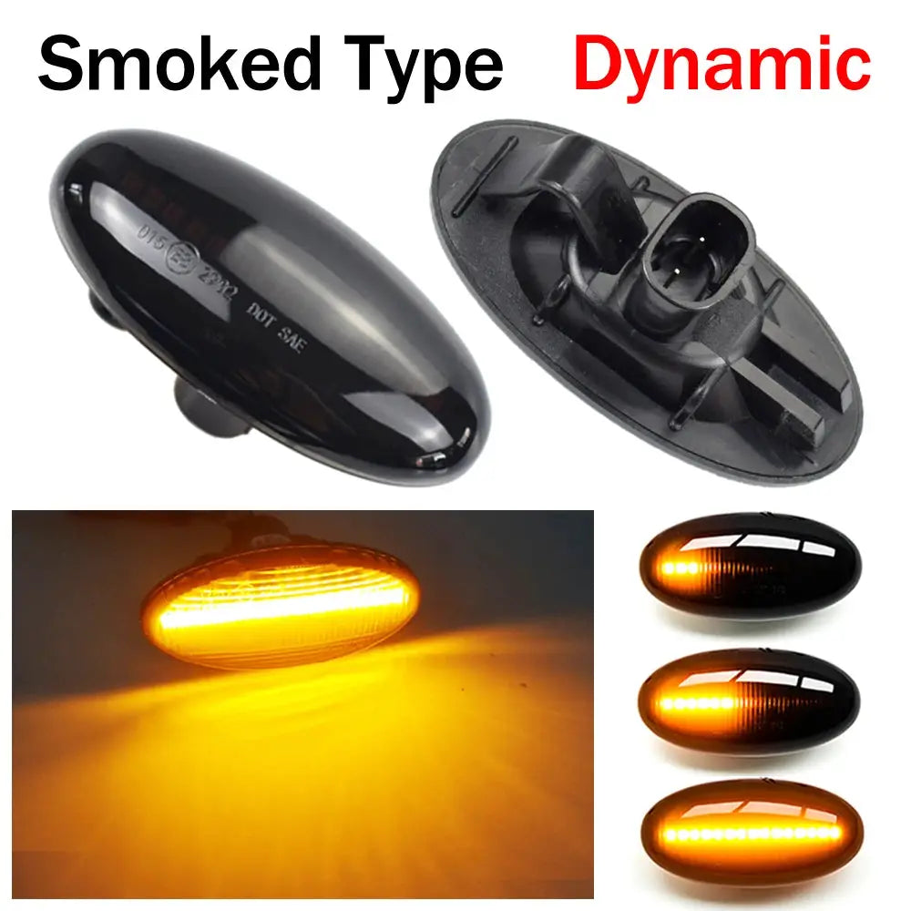 High Quality LED Dynamic Turn Signal Side Marker Light Sequential Blinker Light For Mazda 3 (BK) 2003 2004 2005 2006 2007-2009 by InterCyprus Trading Ltd