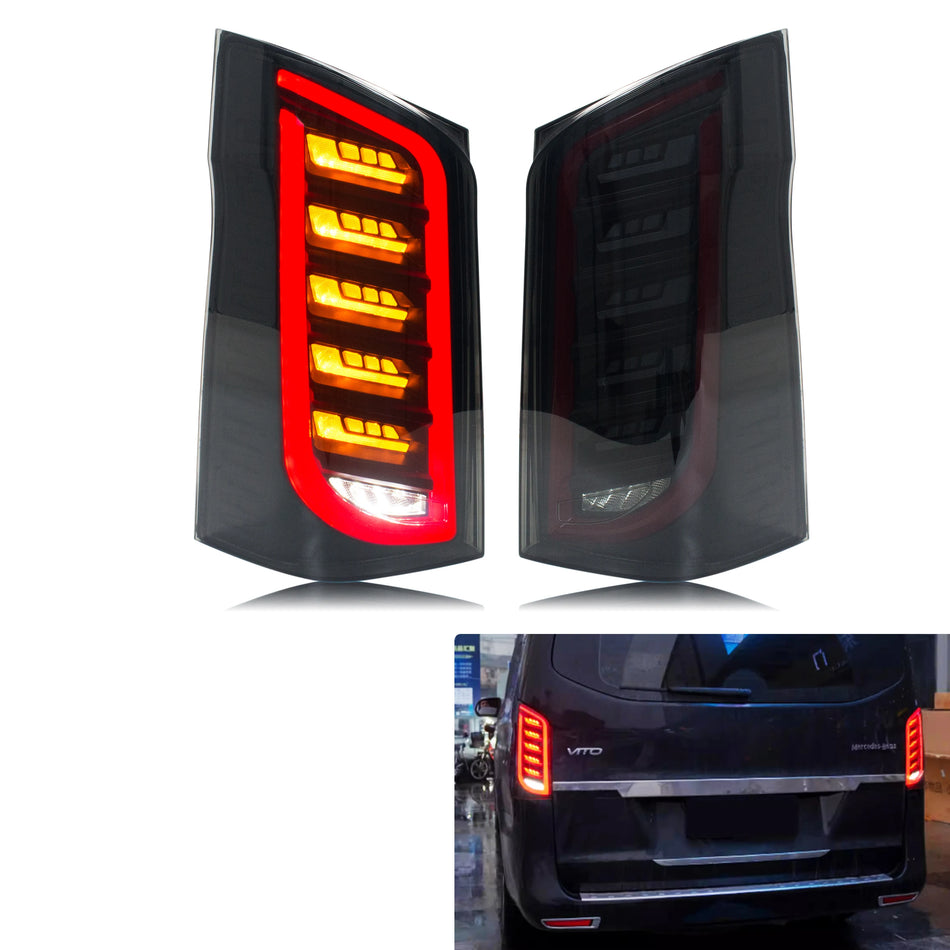 WD-0380A-C LED Takavalot – Sekventiaalinen Suuntavilkku