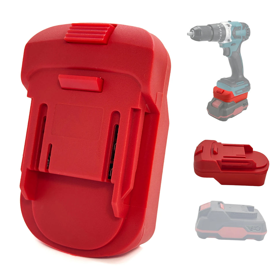 Adaptador de Bateria Para Lidl Parkside X20V Para Ferramentas Li-Ion Makita 18V