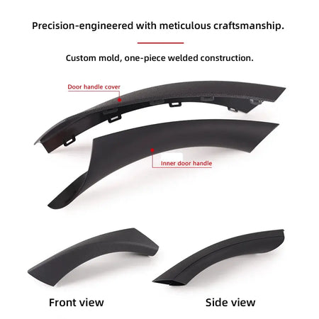 For BMW 3 Series E90 E91 E92 2004-2013 Beige Black LHD RHD Easy Installation Left Right Inner Door Handle Cover ABS by InterCyprus Trading Ltd
