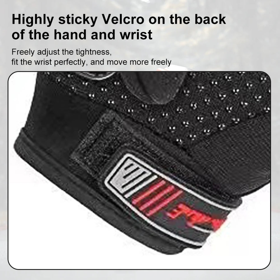 Breathable Full Finger Motorcycle Gloves for Men and Women