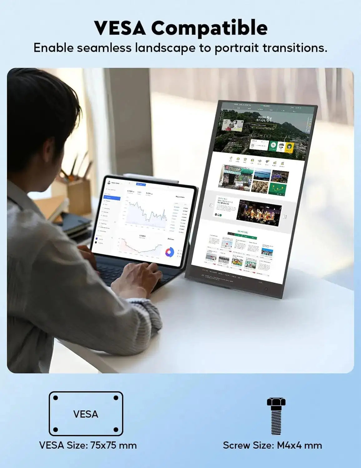 UPERFECT 24 Inch Gaming Monitor &ndash; Ultra Smooth 120Hz Display