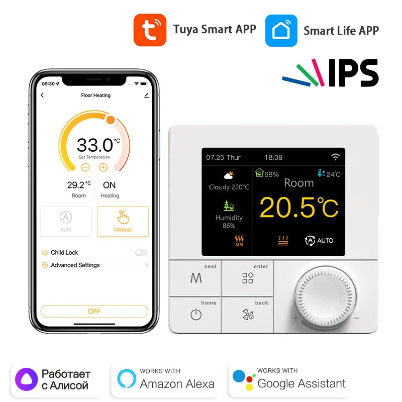 EZAIOT Floor Heating Thermostat &ndash; Smart Remote Control