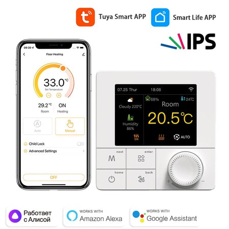 EZAIOT Floor Heating Thermostat &ndash; Smart Remote Control