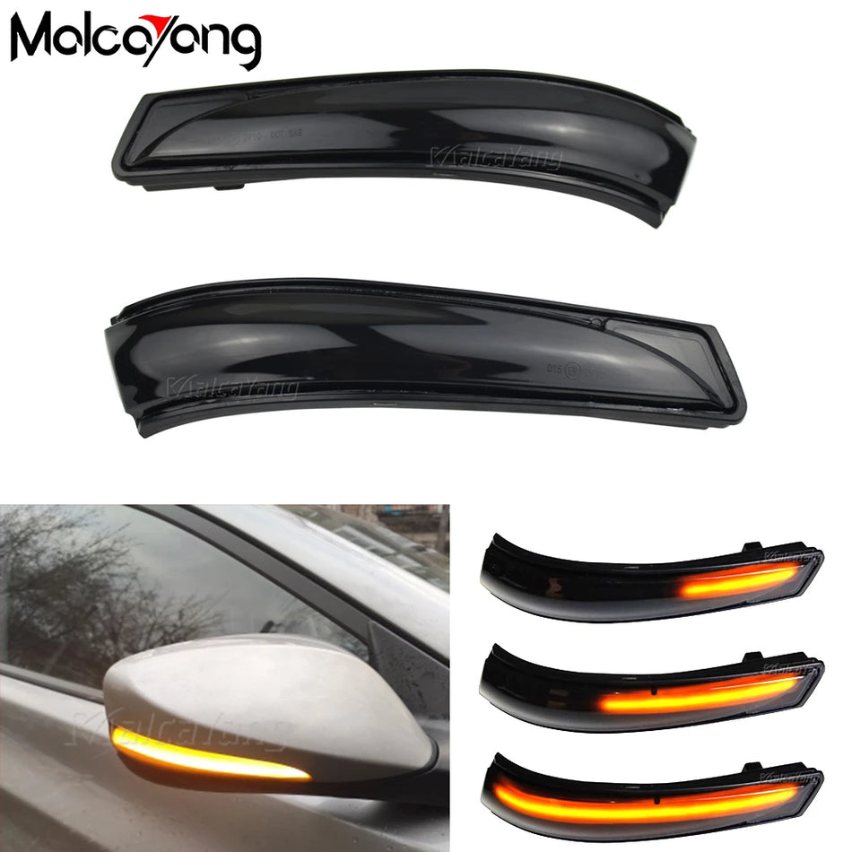 Luces de Señal de Giro de Espejo Lateral LED para Hyundai Elantra GT i30 Veloster