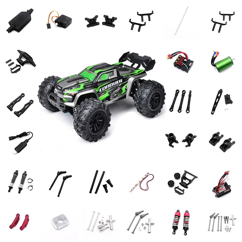 High-Speed RC Car Upgrade Parts Kit for 6028-6031 16101-16201 Plastic