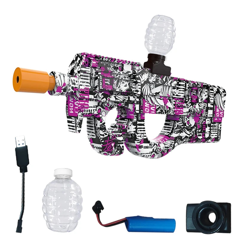 Electric Gel Ball Blaster AK47 Series &ndash; Eco Friendly F-P90 / CHINA