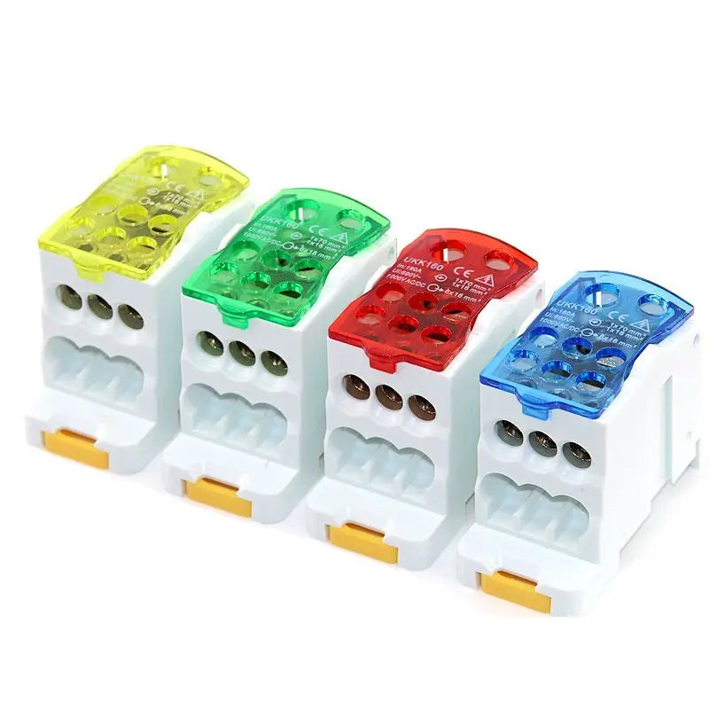High-Performance Electric Split Din Rail Terminal Block Junction Box (UKK 80A-500A)