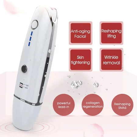 Mini Hifu Ultrasonic RF Facial Massager &ndash; Lifts Wrinkles