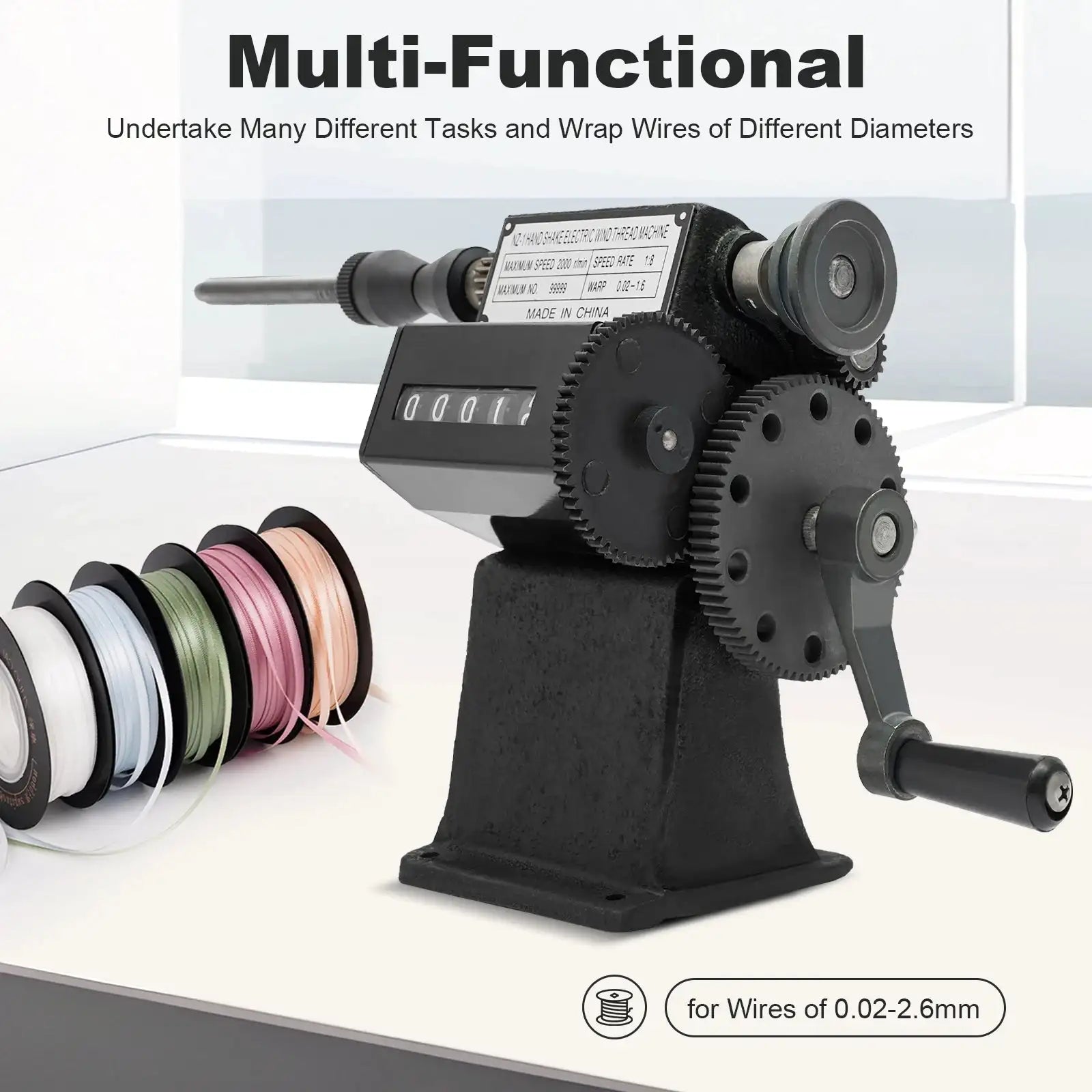 Fishing Line Spooler With Counting Machine &ndash; Precise Count United States