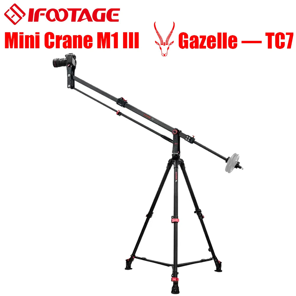 IFOOTAGE M1 III &ndash; 85in Carbon Fiber Jib Crane Foldable M1 III add TC7