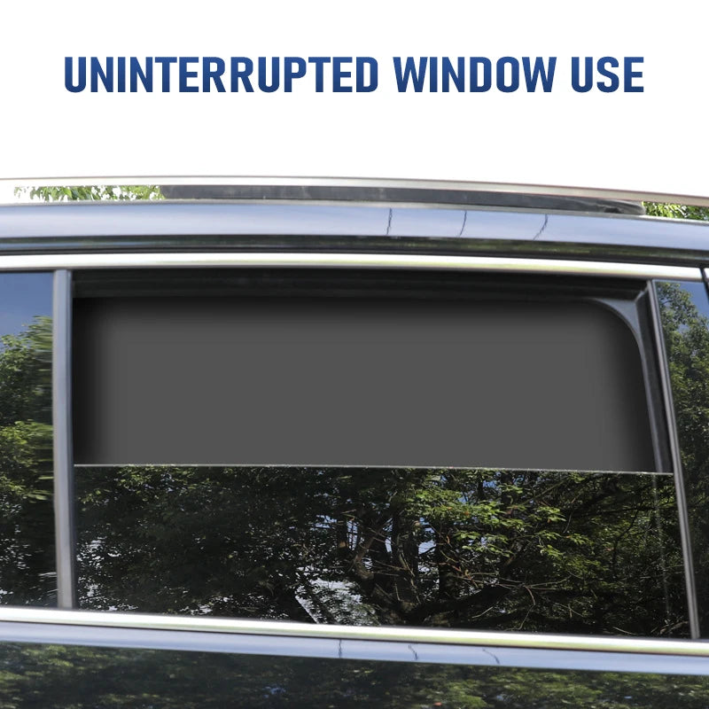Magnetic Car Window Sun Shade Set - Portable Heat Insulation Covers