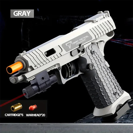 G17 Soft Bullet Blowback Toy Gun 2011Gray