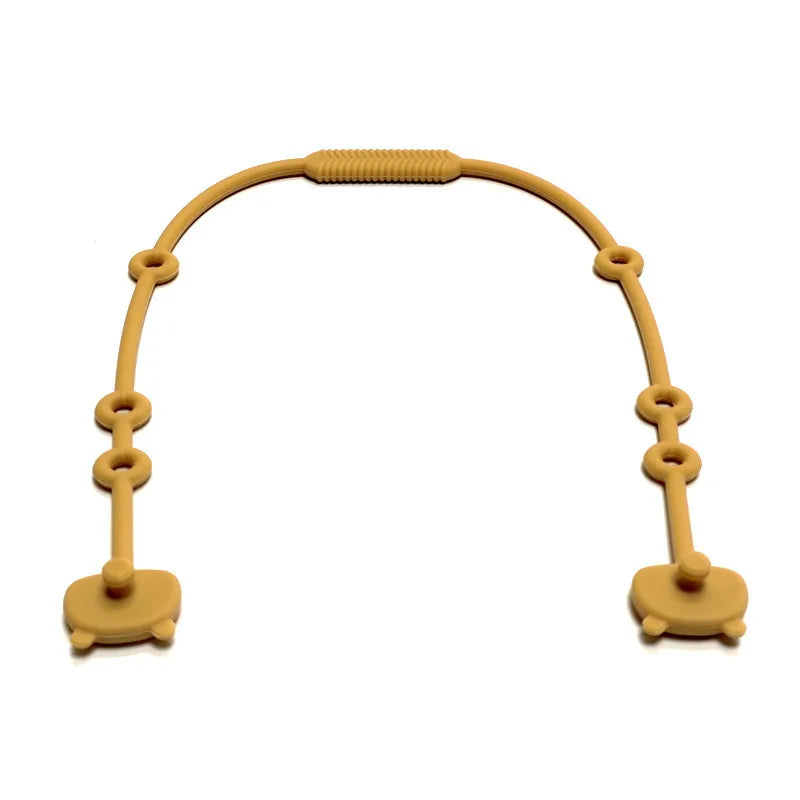 Baby Pacifier Chain &ndash; Anti-Drop Silicone Design yellow