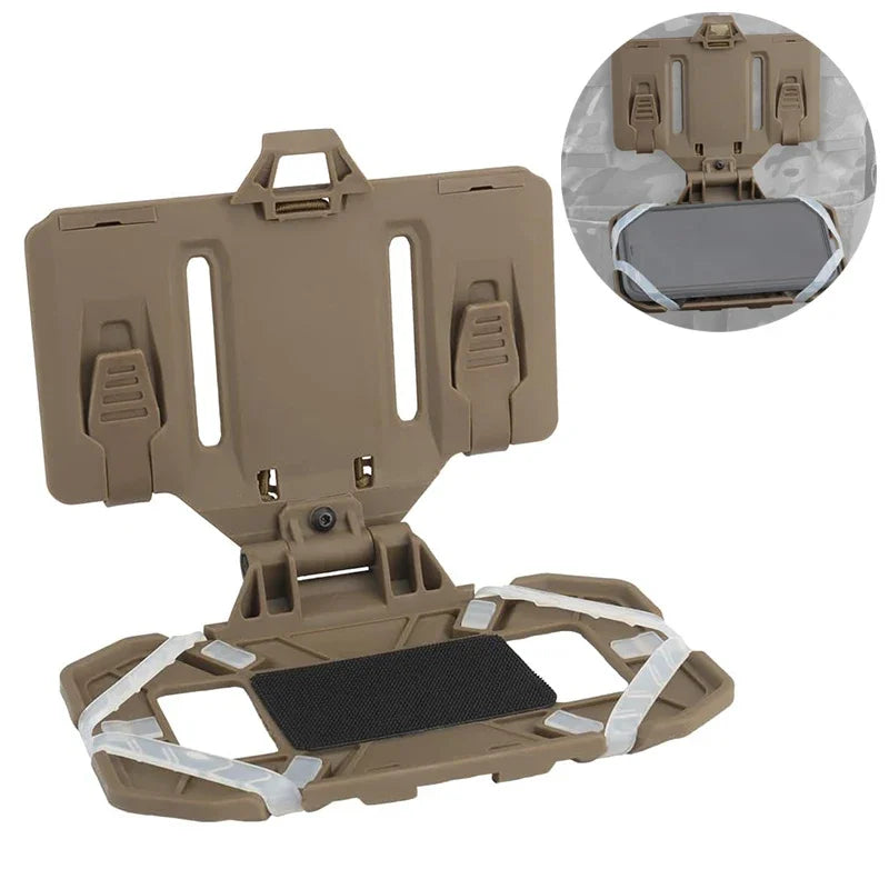 Portafono Molle con supporto pieghevole a accesso rapido per giubbotto tattico