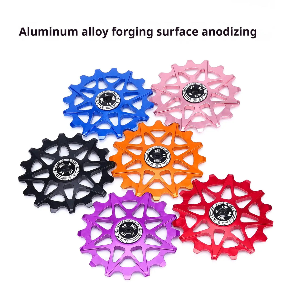 ENLEE Ceramic Pulley 10/12/14/16 Teeth Forward and Reverse Bike Rear Derailleur Pulley Fits Mountain and Road Bikes by InterCyprus Trading Ltd