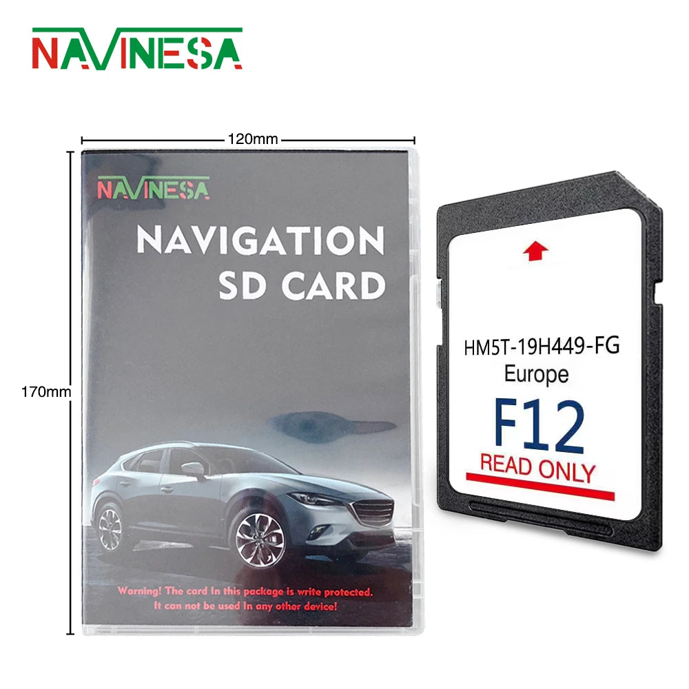 HM5T-19H449-FG &ndash; 64GB EU Map Update Ford Sync2 F12 Plus 64GB-F12