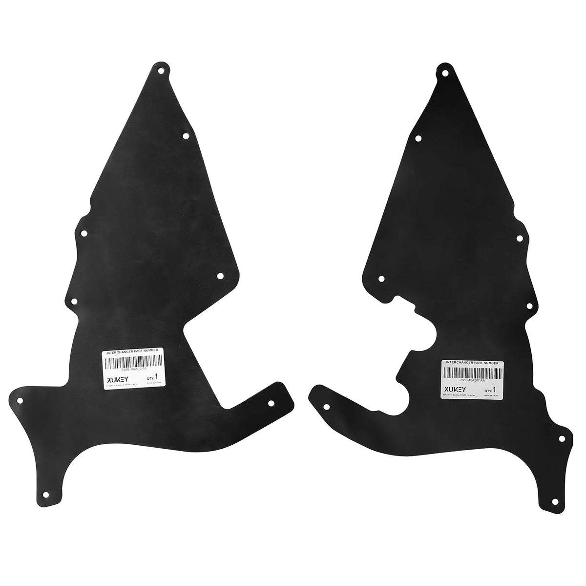 4Pcs Rubber Splash Shields Fender Liners For Ford Ranger 2011-2023 & Everest 2015-2022 Front Wheel Arch Cover by InterCyprus Trading Ltd