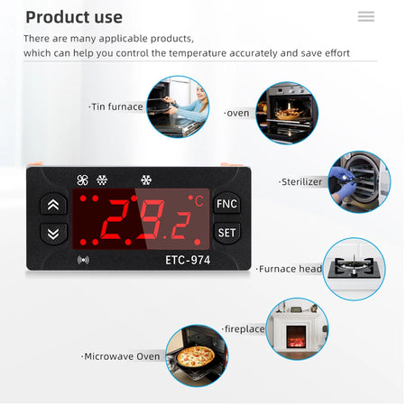 ETC-974 Temperature Controller - Refrigerator Defrosting