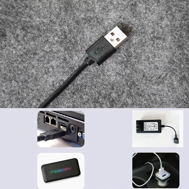 Electric Heating Blanket USB Car &ndash; Three Speed Thermostat