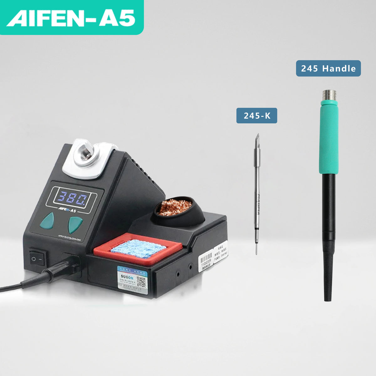 AIFEN A5 Soldering Station &ndash; JBC Tips C210 C245 C115 A5-245-K / 220V