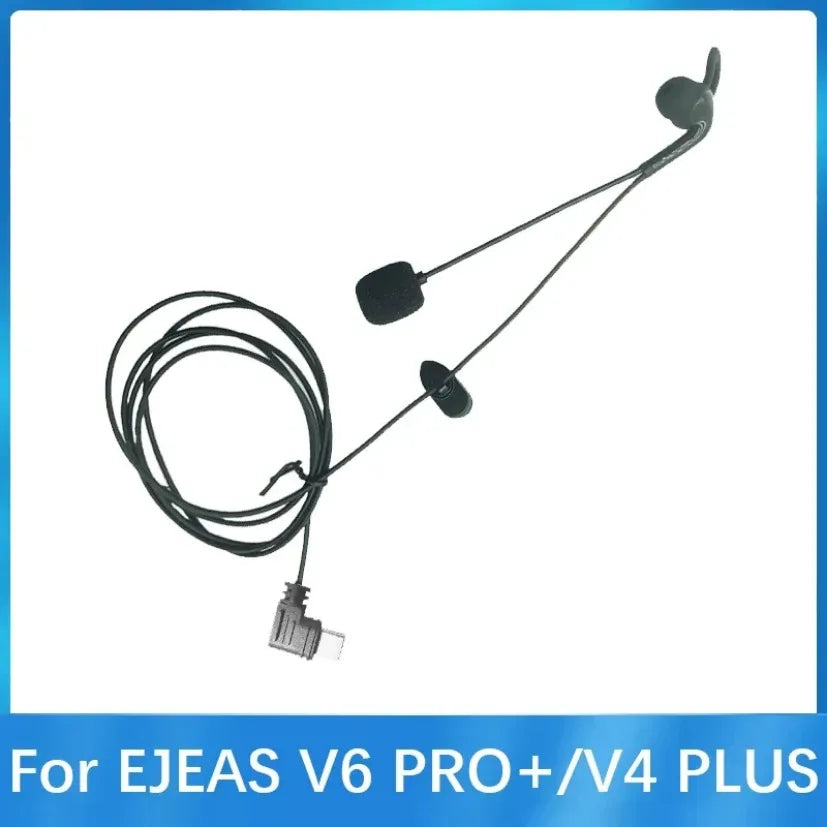 Type C Ear Referee Headset For EJEAS V6 Pro Plus &ndash; HD Audio