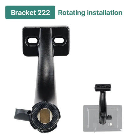 GreenYi Car 360° Fixed Curved Iron Bracket for Car Desktop 7inch 8inch 9inch 10inch Monitor by InterCyprus Trading Ltd