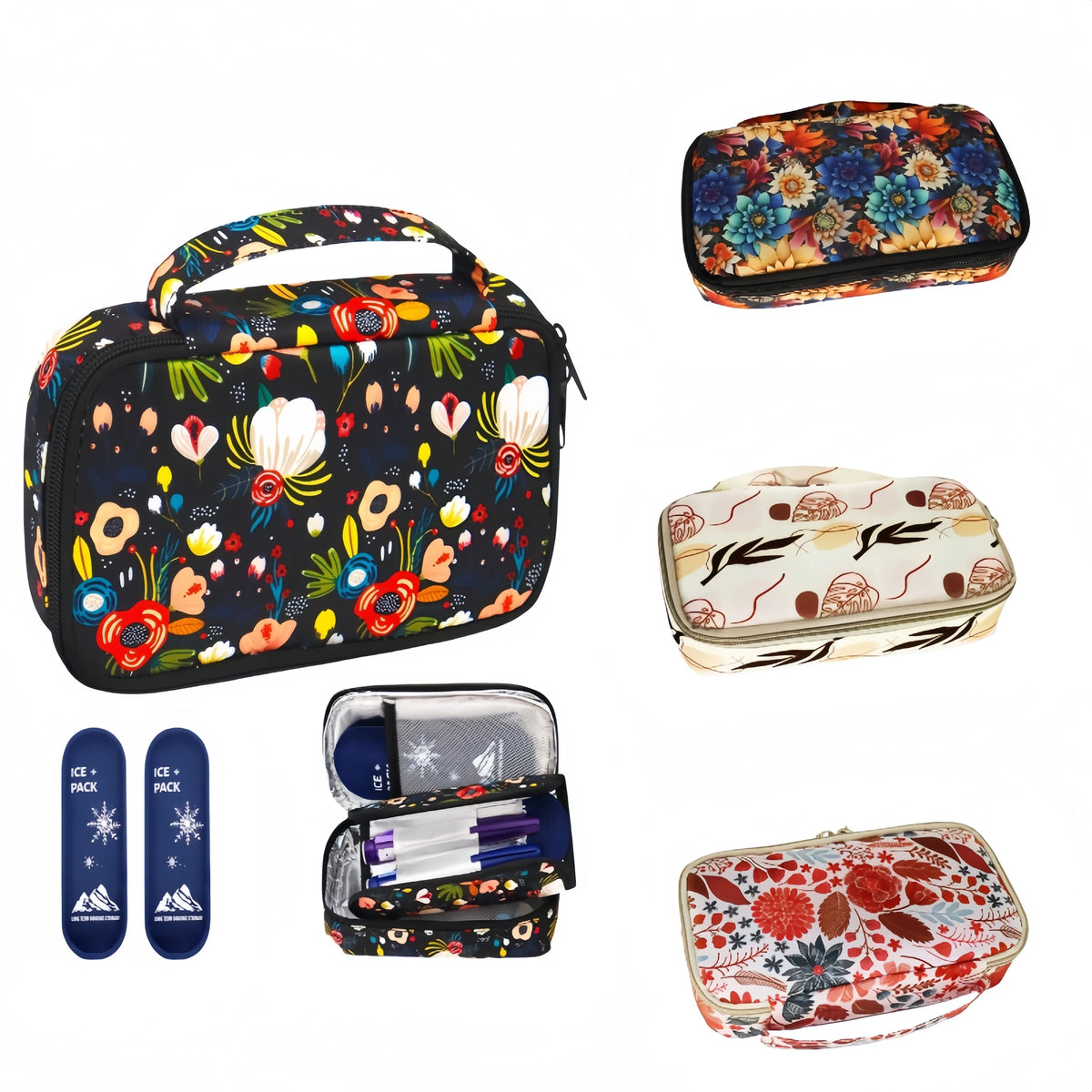 Large Portable Insulin Cooler Travel Bag &ndash; Lightweight